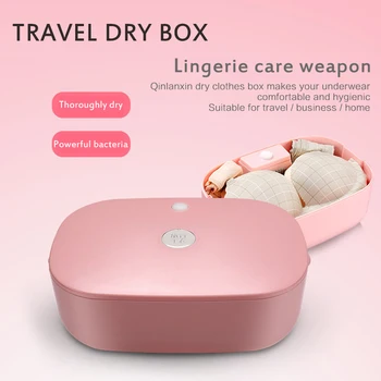 

Mini Clothe Dryer Household Drying Travel Portable Feeding-Bottle Underwear Toothbrush UV Disinfection Storage Box Clothes Dryer