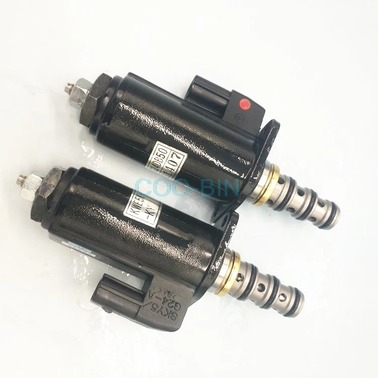 Для KOBELCO SK Super 8 200 210 250 260 350-6-8 Экскаватор Гидравлический замок пилот замок безопасности Соленоидный клапан экскаватор аксессуары