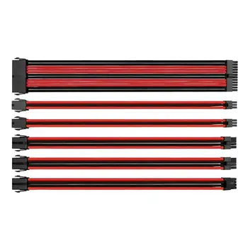 

24P/6P/8P/6+2P Male to Female Chassis Power Supply Adapter Extension Cable PCI-E computer power cord 24 pin ATX extension cable