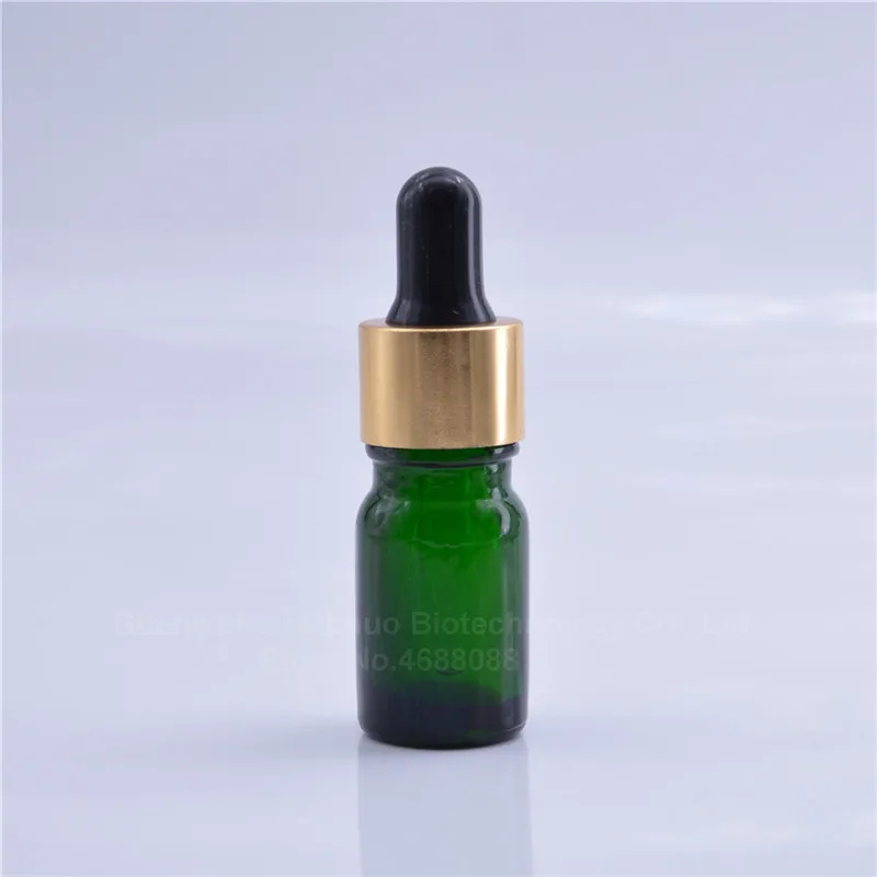 Green bottle type 3 26 шт./компл. 5 мл Янтарный синий прозрачный зеленый стеклянный флакон с пипеткой пустой образец капельница для эфирного масла бутылка е для отжима сока и масла бутылки - Цвет: Green bottle type 3
