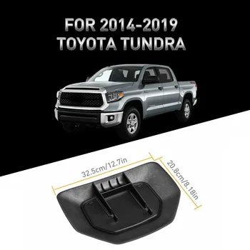 

Car Accessories Storage Box For Toyota Tundra 2014-2019 Coins holder ABS Black Interior Tray