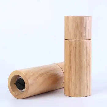 

High Quality Oak Grinder Manual Pepper Grinder Multi-function Casters Mini Coffee Grinder Kitchen Tools
