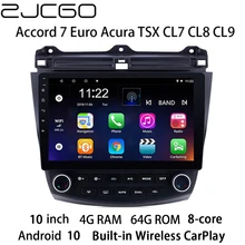 

Car Multimedia Player Stereo GPS DVD Radio Navigation NAVI Android Screen Monitor for Honda Accord 7 Euro Acura TSX CL7 CL8 CL9