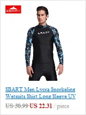 SBART Women Lycra Rash Guards Anti-UV One-Piece Short/Long Sleeve Beach Clothes Swimsuit for Scuba Diving Snorkel Rash Guards