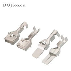 10/20/50/100/200Pcs 7.8mm Car Wiring Copper Male Female Terminal High-Power High-Current Plug Spring Wiring Connector DJ627-7.8B