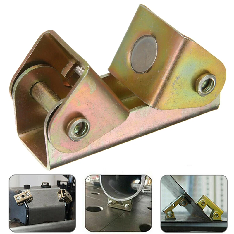 New Hot Adjustable Magnetic Welding Clamps V Pads Fixture Holder Strong Welder Tool 1Pcs