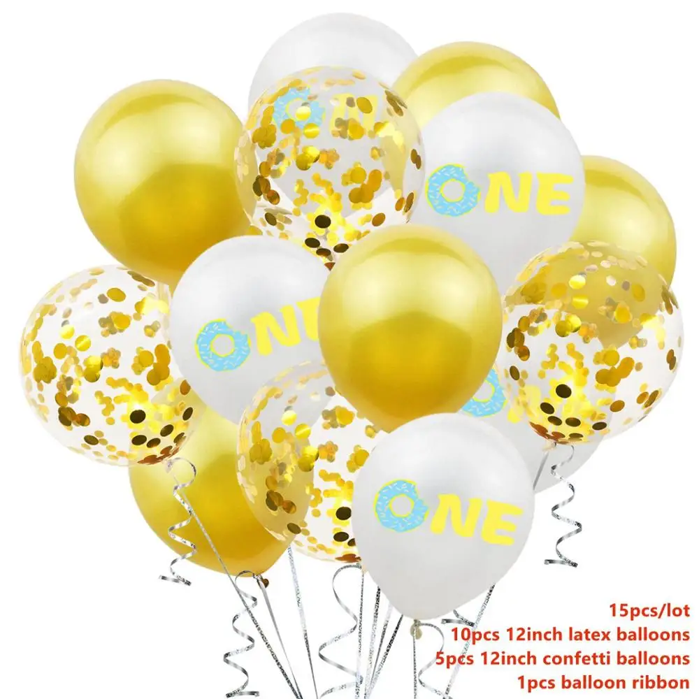 Donut Balloons 2 Taoup PU Мягкий кремовый пончик мягкими пончиками вечерние украшения для вечеринки по случаю Дня Рождения наборы; детский душ Декор искусственный хлеб игрушки в виде угощений DIY - Цвет: Donut Balloons 2