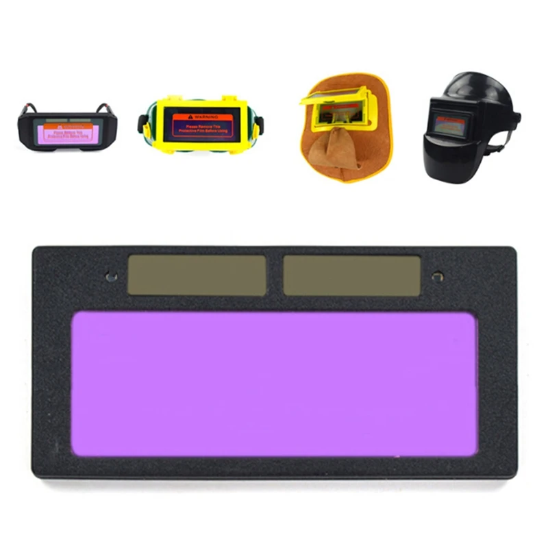 

1PC Solar Auto Darkening Welding Mask Helmet Welder Cap Welding Lens Eye Mask Filter Lens For Welding Machine Cuting Tool