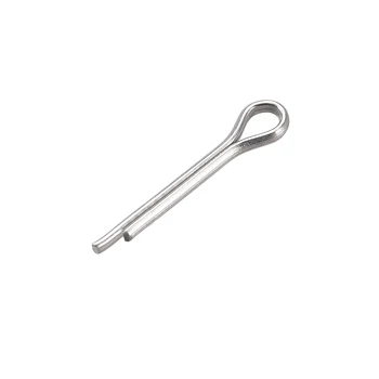 

uxcell 60Pcs Split Cotter Pin - 1.5mm x 12mm 304 Stainless Steel 2-Prongs Silver Tone for Home DIY Application
