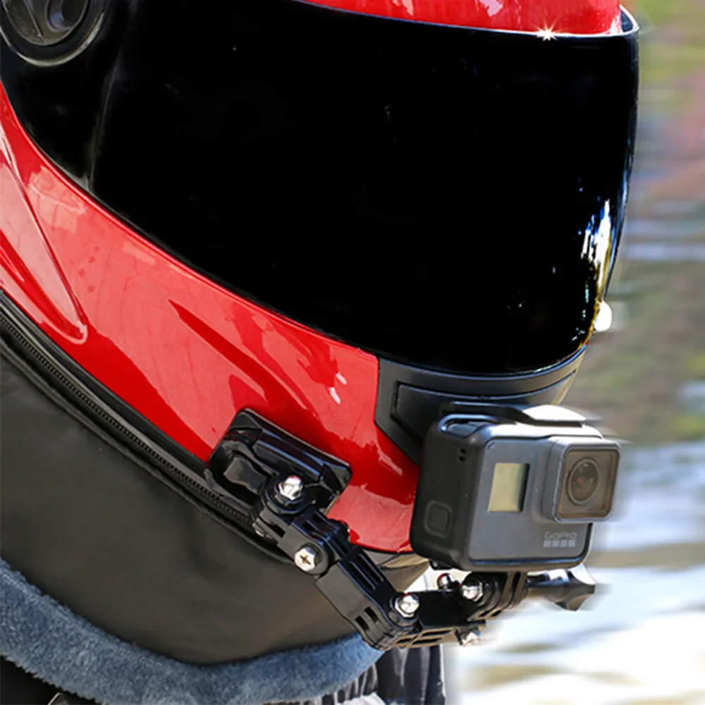 Передняя Полнолицевая подставка для шлема Go Pro Hero 4 5 6 SJCAM EKEN H9 H9R кронштейн