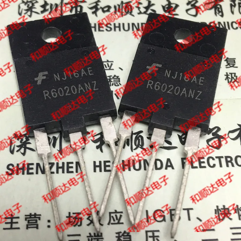 /2 шт./R6020ANZ TO-3PF 600V 20A