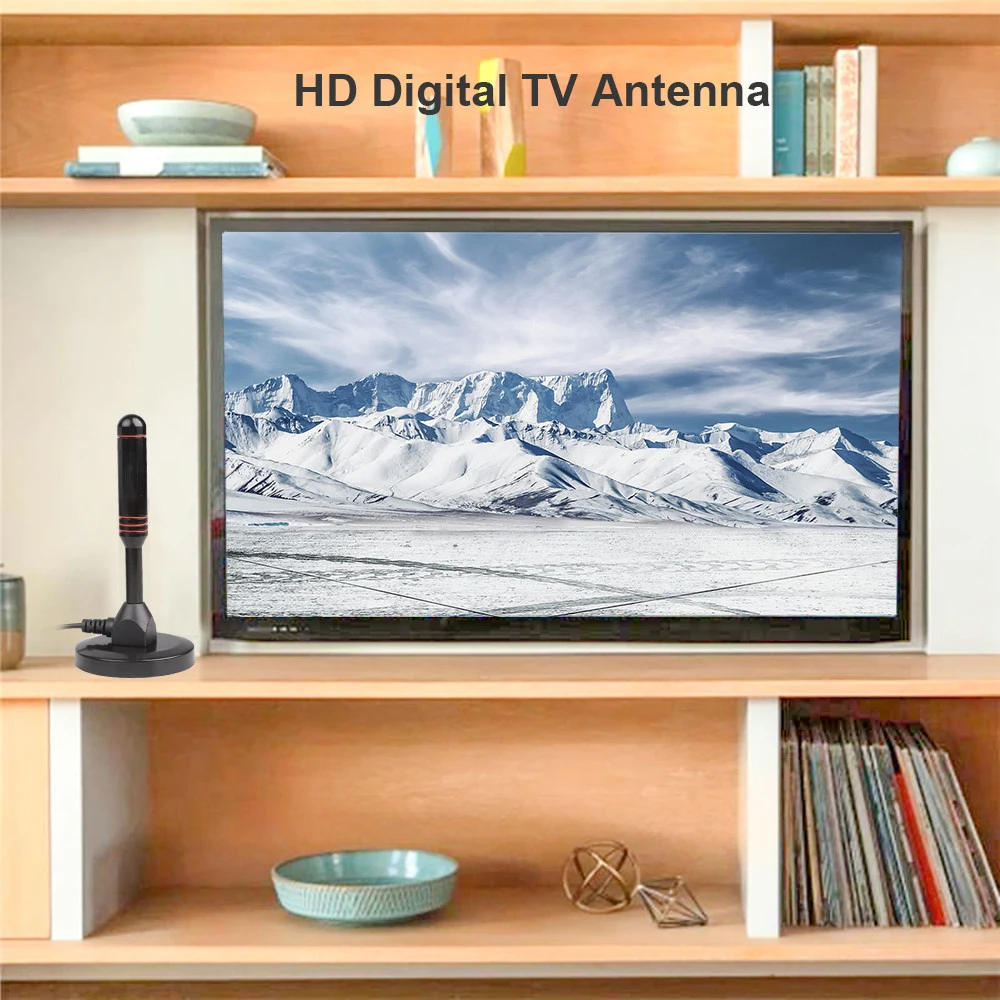 Antenne TV,TV ultrahaute définition de 200 miles avec amplificateur