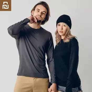 

New Youpin Giavnvay men's and women's warm long-sleeved shirt Highly elastic smooth and comfortable warm and stylish
