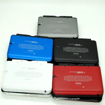 

5 Colors New Protector Case Housing Shell For 3DS LL For 3DS XL With Butoom
