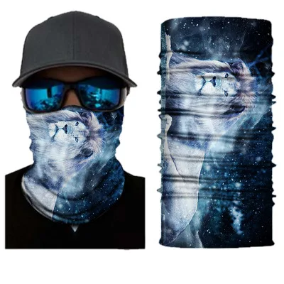 mens blanket scarf 2021 Latest Fashional Skull Polyester Microfiber Magic Tube Headwears Skeleton Multi Purpose Seamless Bandanas Headband mens grey scarf Scarves