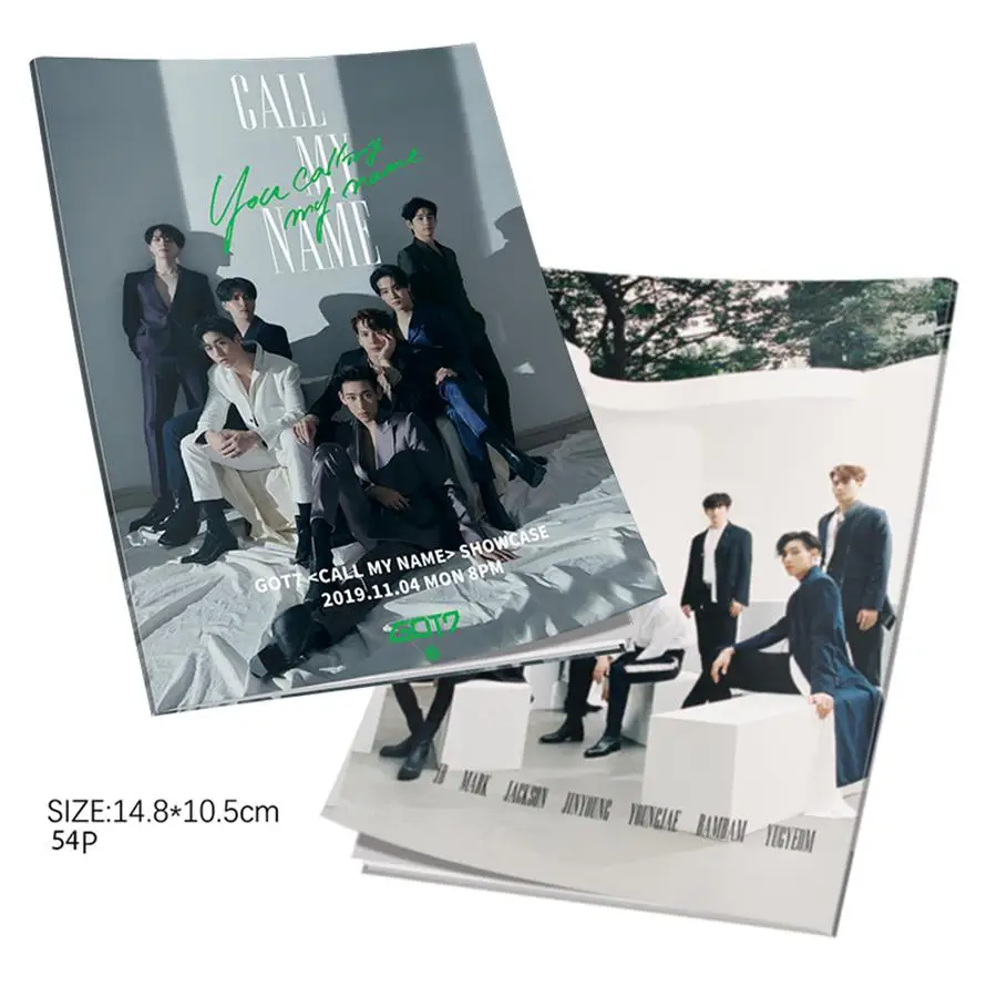 Kpop GOT7 альбом HD фотография Bambam JB мини фото книга вызов мое имя плакат картина подарок