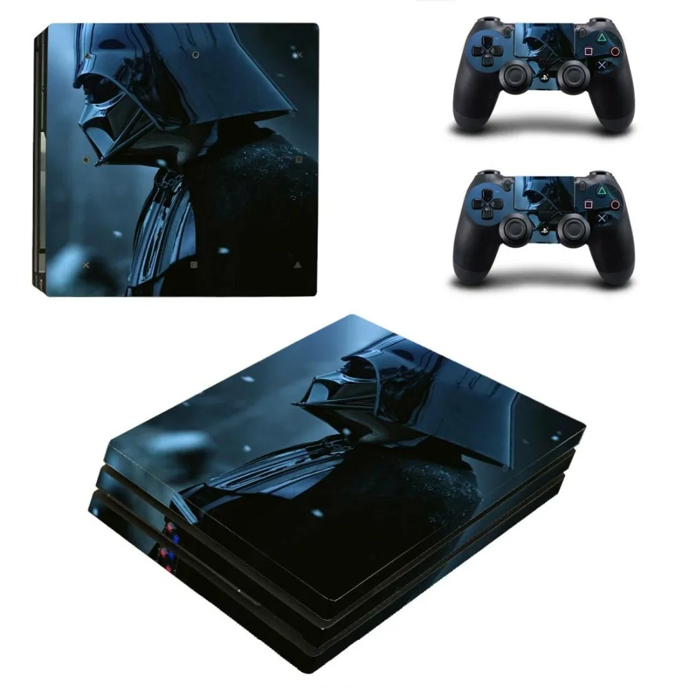 Star Wars PS4 Pro наклейка для кожи Play station 4 Pro Pegatinas PS 4 Pro наклейка s для консоли PlayStation 4 Pro и двух контроллеров
