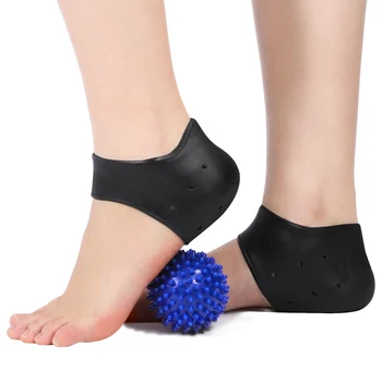 

Plantar Fasciitis Gel Heel Protectors Heel Pads Kit-3 pieces Therapy Gel Heel Protector b