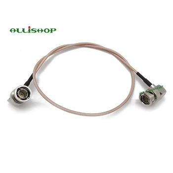 

SDI Video Cable BNC Male to BNC Male Right Angle Adapter 75 ohm for LanParte BMCC Blackmagic Cinema Camera RG179 Coax Cable