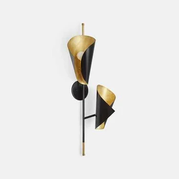 

Nordic Wall lamps Modern sconce wall light fixture Stairway LED Light In Post-modern Rustic Antique Edison Glass Spherical Shape