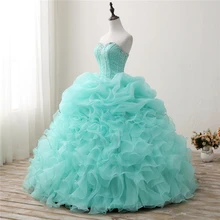 Роскошные бальные платья, милое бальное платье с бисером, 16 платьев, вечерние платья на выпускной, Vestido De 15 Anos