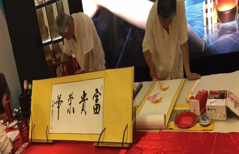 宣纸空白画轴10