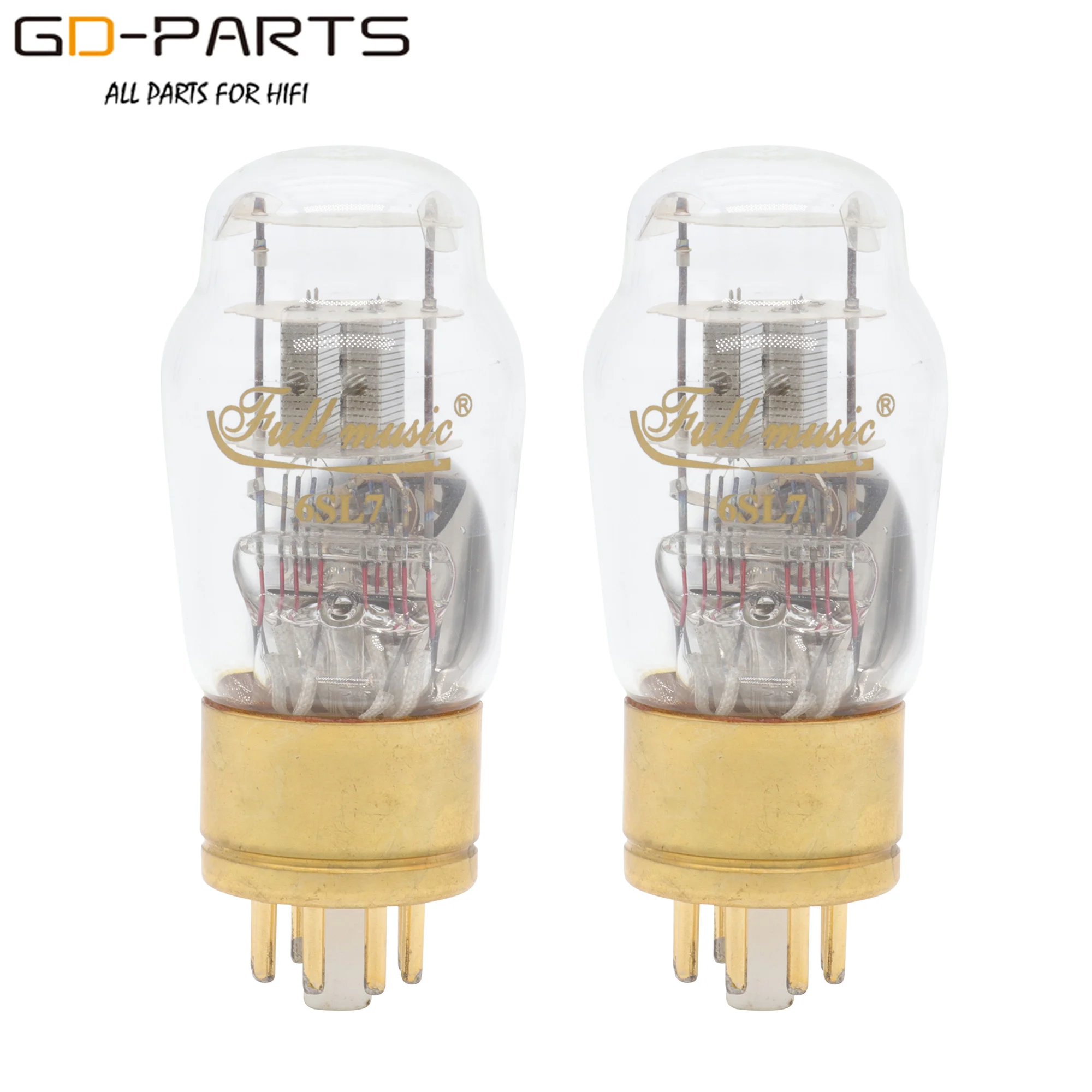 TJ Fullmusic 6SL7 Vacuum Tube Mesh Plate Replace 6N9P ECC35 6H9C For Hifi Audio Vintage AMP DIY Upgrade | Электроника