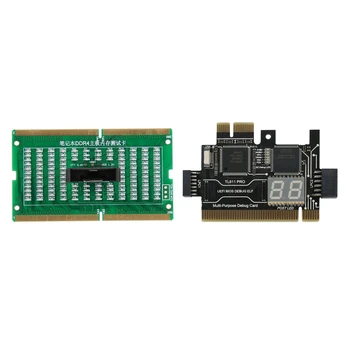 

1Pcs Ddr4 Laptop Notebook Memory Slot Ddr4 Test Card & 1Pcs Diagnostic Card Tl611 Motherboard Diagnostic Test