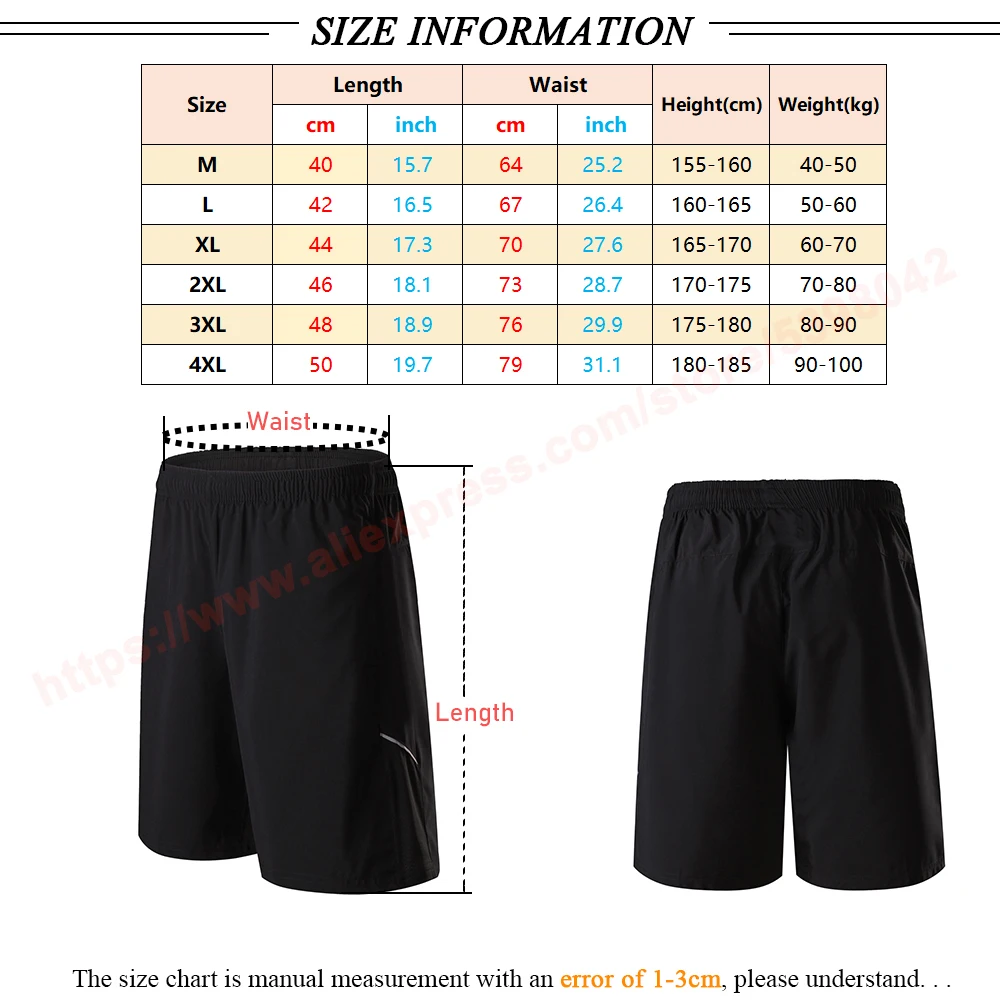 Running Shorts Men Sports Jogging Zipper Pockets Shorts Men's Basketball Fitness Training Quick Dry Short Pant