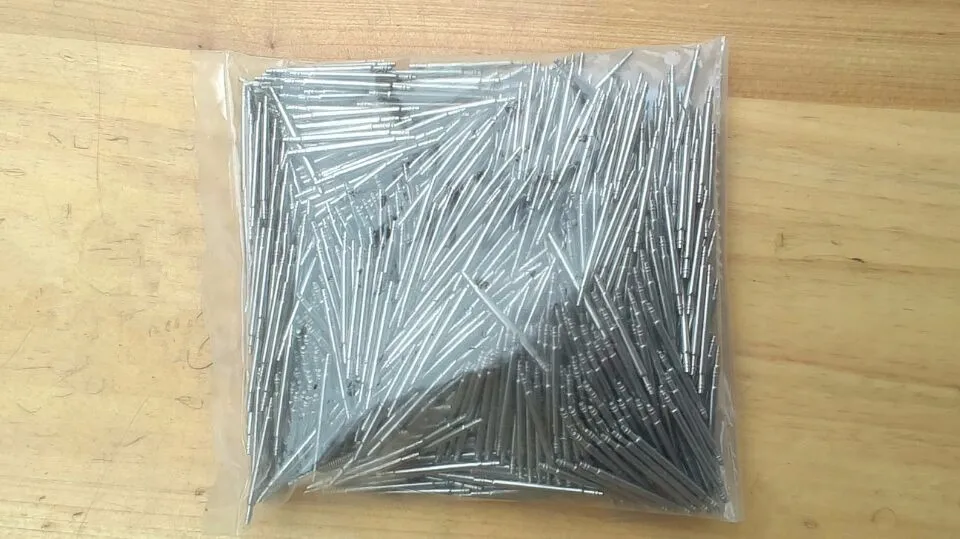 Hot sale 1000 pcs/ set Stainless Steel Watch Band Spring Bars set Strap Link Pins Tool 19mm 20mm 21mm 22mm 23mm 24mm Accessories