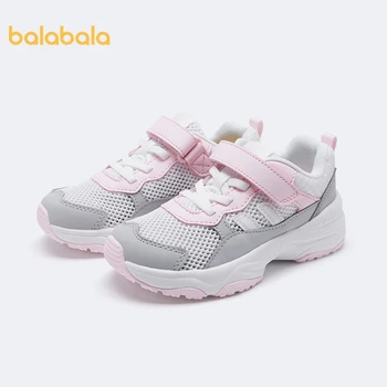

Balabala Children sports shoes girls casual wear children autumn outdoor shoes old shoes children shoes