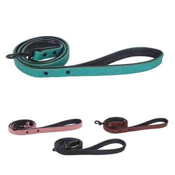 

Dog Leash Harness Leather Lead Pet Dog Puppy Walking Running Leashes Training Rope Belt For Small Medium Large Dogs Pet Supplies