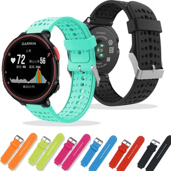

High quality Wristband For Garmin Forerunner 735XT 735/220/230/235/620/630 Smart Watch Soft Silicone Strap Replacement WatchBand