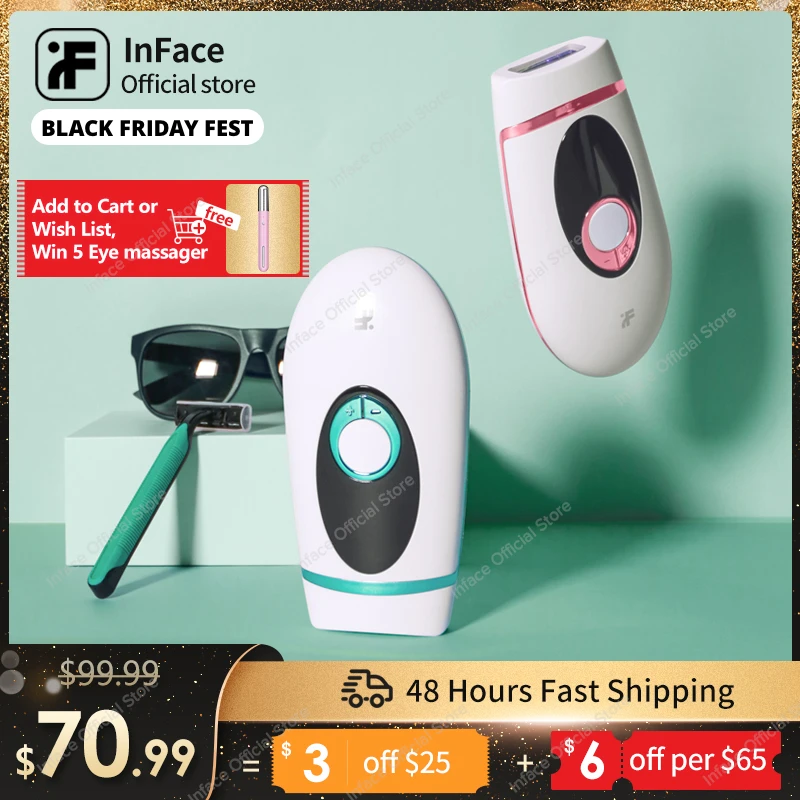 Depilator laserowy InFace za 62.99 / 236zł LowcyChin.pl