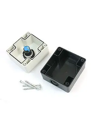 24V зеленый свет SPDT 1 NO 1 NC 5 Pin кнопка с самовозвратом станция коробка