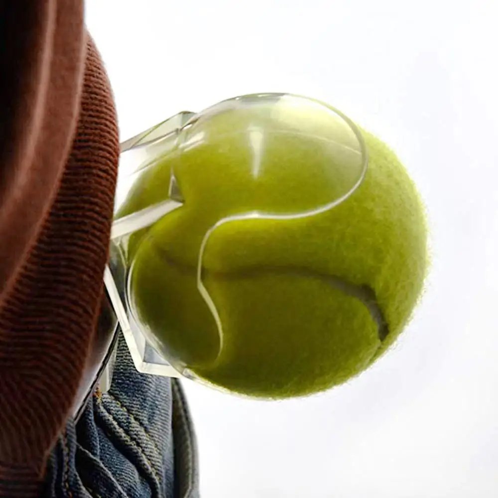 

Tennis Ball Clip Durable and Portable Transparent ABS Plastic Tennis Ball Holder Tennis Accessories