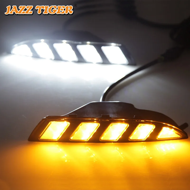 Сигнал поворота JAZZ TIGER 12 В светодиодный льные светодиодные дневные ходовые