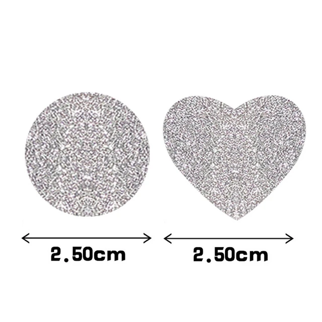 100-500pcs Colorful Round/heart Shape Stickers For Kids Reward