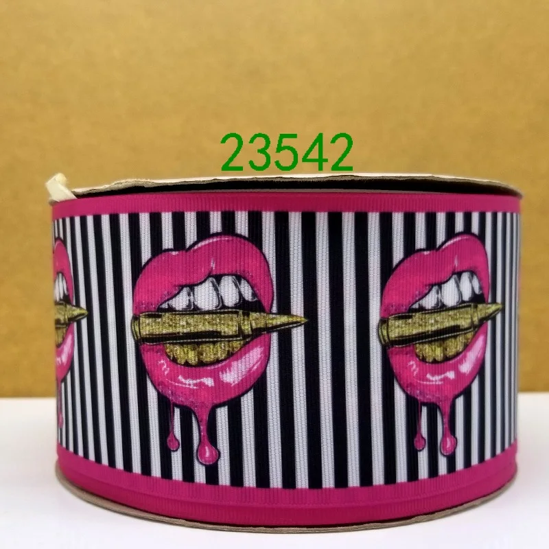 50 ярдов мультфильм напечатанный grosgrain ленты 24440