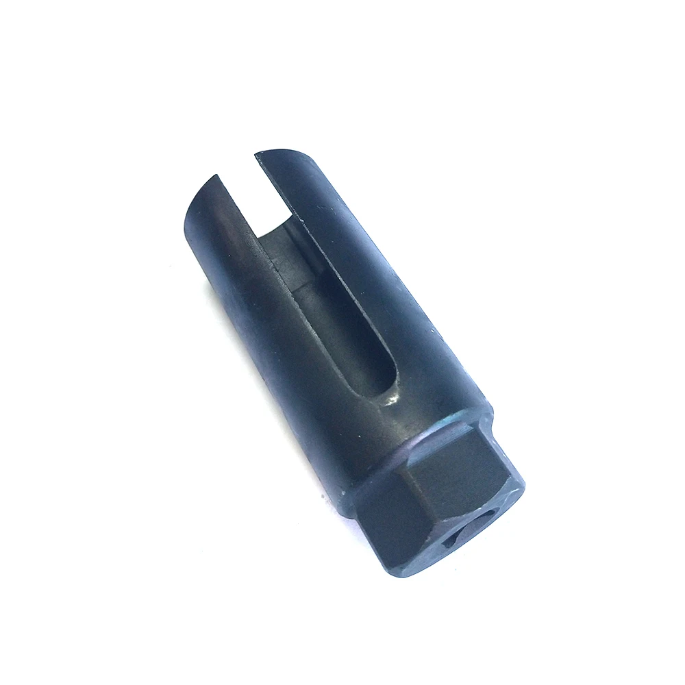 Black CR-V Steel 22mm Oxygen 02 Sensor Socket 3/8"Drive Square Drive Lambda Tool Remover Hand Tool 6