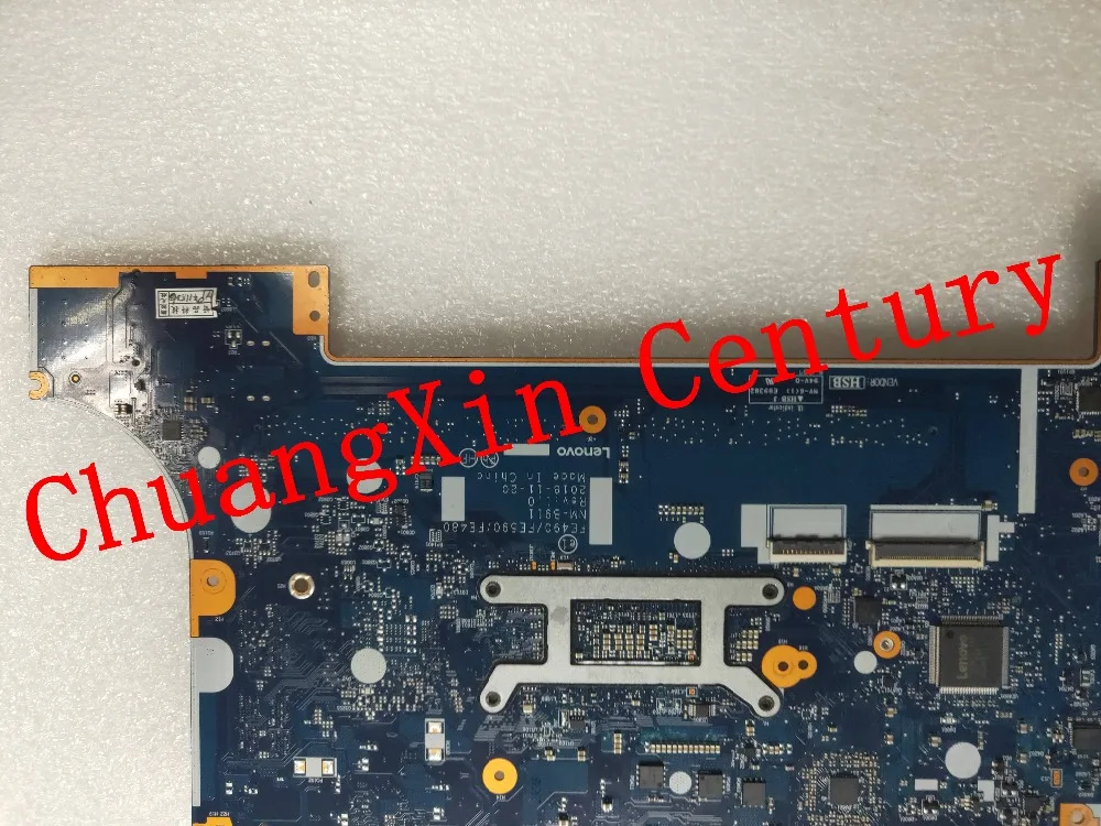 Материнская плата для ноутбука ThinkPa E490 FE490/FE590/FE480 NM-B911 с процессором i5 оригинальная интегрированная материнская плата полностью протестирована