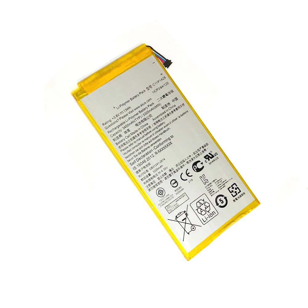 Z170CG 3450 мА/ч, Батарея c11p1429 для ASUS ZENPAD C 7,0 c7.0 Z170MG Z710CG Z710C P01Z P01Y Z170C