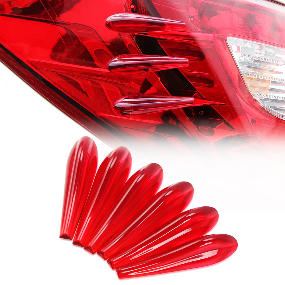 Tail Light Sticker Anti Collision Spoiler Bumper For vw golf passt jetta mk5 mk6 mk7 Volkswagen POLO TIGUAN Touareg R-Line Car | Автомобили