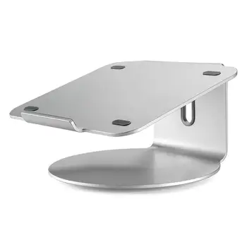 

Laptop Stand-Non-slip Silicone Pad for Rotating Laptop Stand for MacBook Pro and All Aluminum Alloy Cooling