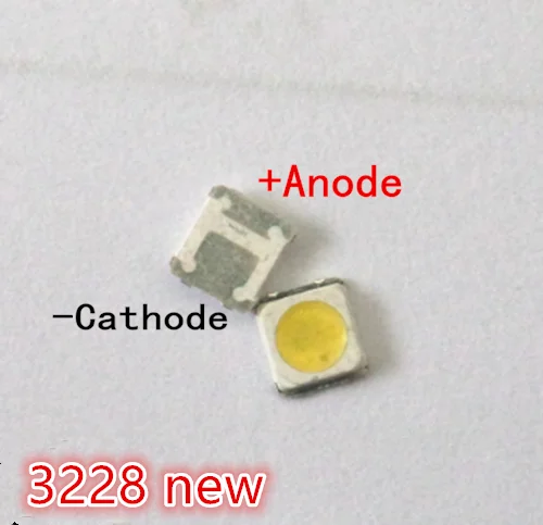 2828 New Module 100 штук Samsung LED подсветка TT321A 1,5 Вт 3 в 3228 2828 холодный белый ЖК-подсветка для ТВ приложения SPBWH1320S1EVC1BIB - Испускаемый цвет: 2828 New Module