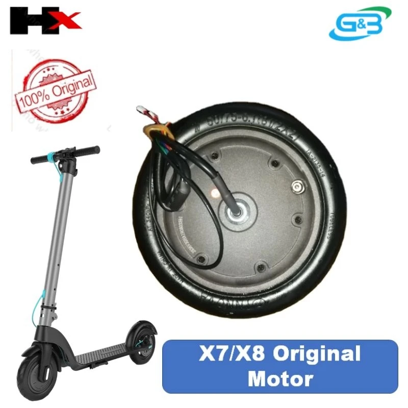 Оригинальный электрический скутер HX X7 X8 с мотором 350 Вт 8 5 дюйма или 10 дюймов
