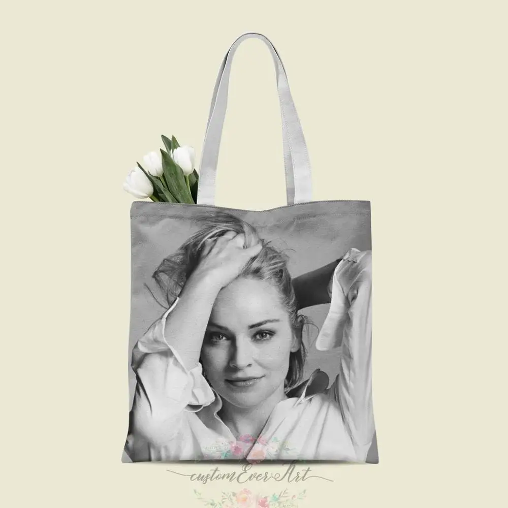 Сумка тоут Sharon Stone индивидуальная Холщовая для учителей сумки подарков на день