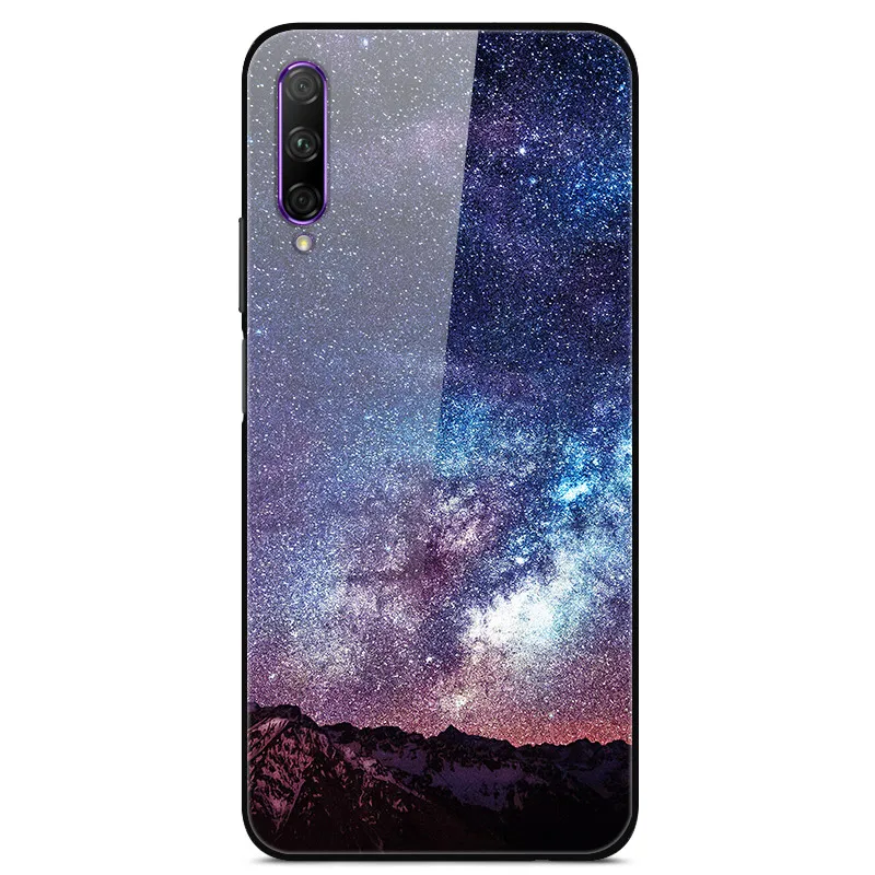 02 Для huawei Honor Play 3 чехол закаленное Стекло планета Космос крышка Стекло задняя крышка для huawei Honor Play 3 Play3 Жесткий PC Coque черный чехол для Honor Play 3 Стекло чехол - Цвет: 02