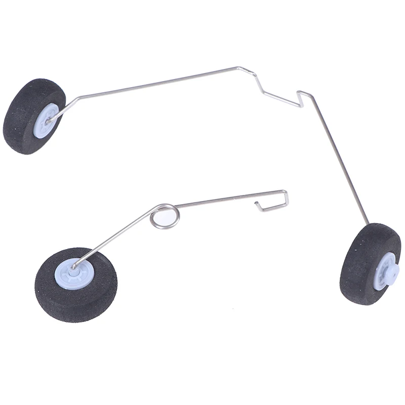 Металлическое шасси с колесами для Z51 RC Самолет из пенопласта ручной метательный