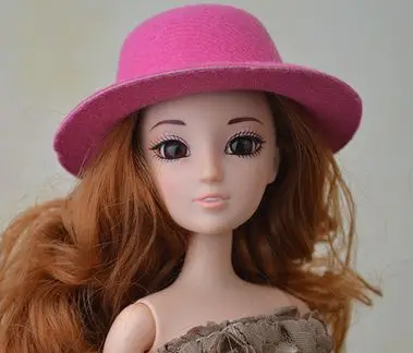 15 видов стилей кукла шляпа головные уборы аксессуары для 1/6 куклы Barbie Kurhn подарок новинка Игрушки для девочек - Цвет: 1